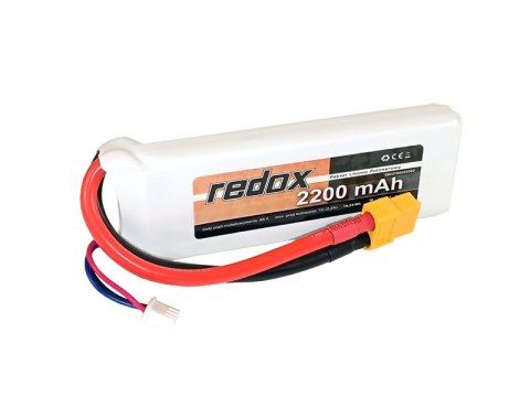 Akumulator Redox 2200 Mah 7,4v 40c Xt-60 - Pakiet Lipo