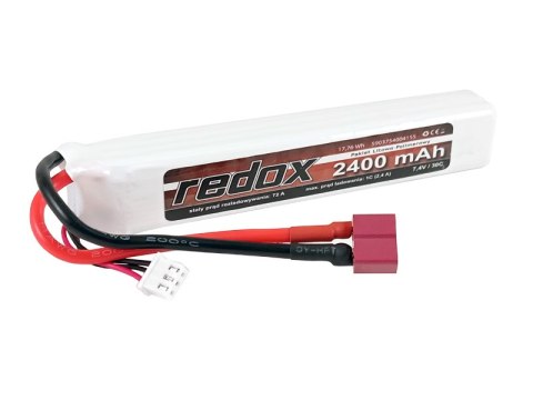 Akumulator Redox Asg 2400 Mah 7,4v 30c (Scalony) - Pakiet Lipo