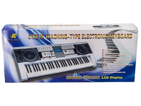 Keyboard Mk-922 - Duży Wyświetlacz Lcd, 61 Klawiszy Przecena 1