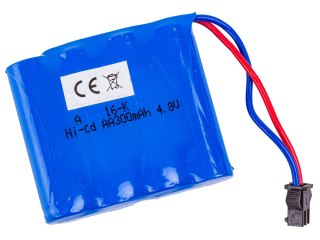 Pakiet Akumulator Bateria Ni-Cd 4,8v 300mah