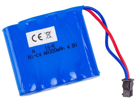 Pakiet Akumulator Bateria Ni-Cd 4,8v 300mah