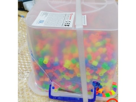 Prasowanka, Koraliki Do Prasowania, Wersja Xxl, Zestaw 6000 El Fluorescencyjne Przecena 1