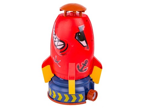 Rakieta Wodna Wyrzutnia Rakiety Wodnej, Water Rocket, Zraszacz, Czerwony Rekin