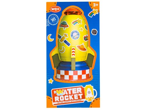 Rakieta Wodna Wyrzutnia Rakiety Wodnej, Water Rocket, Zraszacz, Żółta Kosmiczna Przecena 1