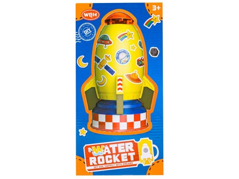 Rakieta Wodna Wyrzutnia Rakiety Wodnej, Water Rocket, Zraszacz, Żółta Kosmiczna
