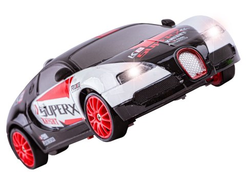 Samochód Do Driftu, Auto Rc Drift 1:24 2,4 Ghz 4wd Czarno-Białe Bugatti