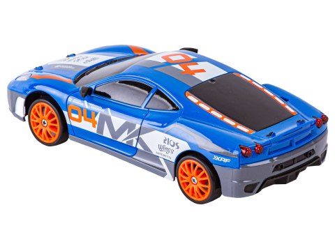 Samochód Do Driftu, Auto Rc Drift 1:24 2,4 Ghz 4wd Niebieskie Ferrari