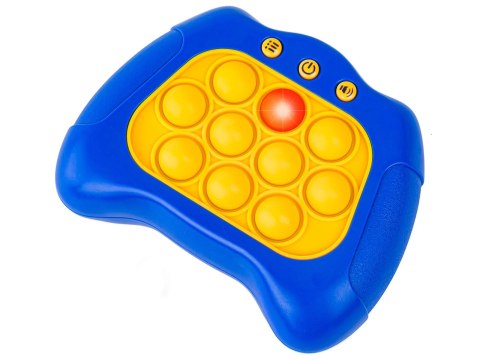 Zabawka Gra Elektroniczna Antystresowa Pop It Sensoryczna, Wypychanka, Pad, Kontroler Granatowy
