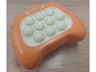 Zabawka Gra Elektroniczna Antystresowa Pop It Sensoryczna, Wypychanka, Pad, Kontroler Pomarańczowy Przecena 1