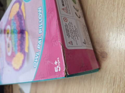 Zestaw Kreatywny Wyszywanka Poduszka Pluszowa Maskotka Do Szycia Diy Sowa Przecena 2