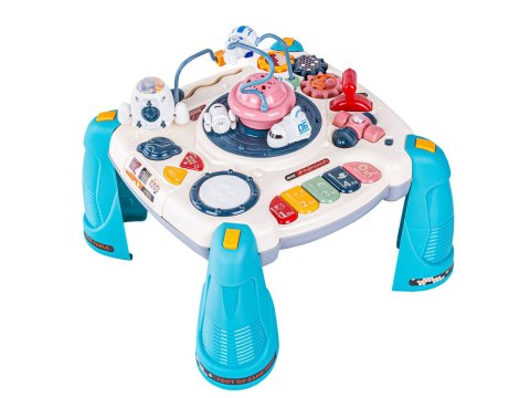 Edukacyjny Interaktywny Stolik Dla Dzieci 2w1 Kosmos Projektor Niebieski