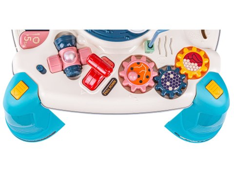 Edukacyjny Interaktywny Stolik Dla Dzieci 2w1 Kosmos Projektor Niebieski