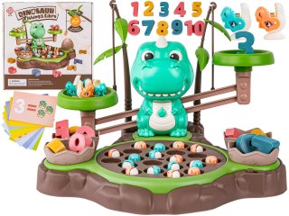 Gra Matematyczna Waga Dinozaur + Wędkowanie Łowienie Dinozaurów Nauka Liczenia