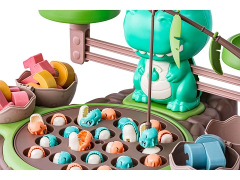 Gra Matematyczna Waga Dinozaur + Wędkowanie Łowienie Dinozaurów Nauka Liczenia