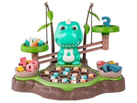 Gra Matematyczna Waga Dinozaur + Wędkowanie Łowienie Dinozaurów Nauka Liczenia
