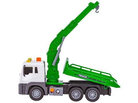 Multifunkcyjna Ciężarówka, Laweta, Dźwig, Transporter + Samochód 1:16