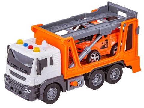 Multifunkcyjna Ciężarówka, Laweta, Transporter + Samochód Pomoc Drogowa 1:16 Auto