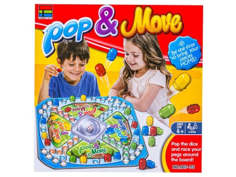 Rodzinna Gra Planszowa Chińczyk Pop-Up Game