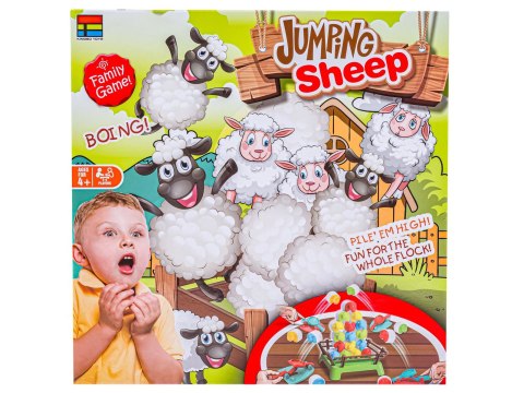 Rodzinna Gra Zręcznościowa "Jumping Sheep" Skaczące Owce Pchełki