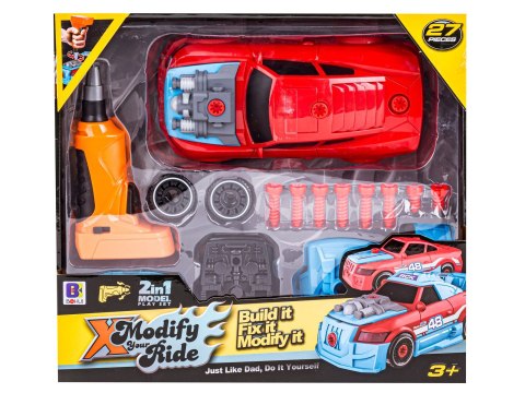 Sportowy Samochód Do Rozkręcania I Skręcania 2w1 Tuning + Wkrętarka