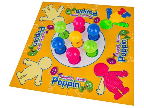 Zabawna Gra Rodzinna Stwórz Ludzika "Hopping Game Poppin"