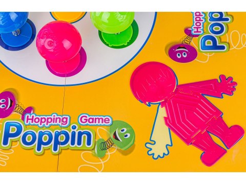 Zabawna Gra Rodzinna Stwórz Ludzika "Hopping Game Poppin"