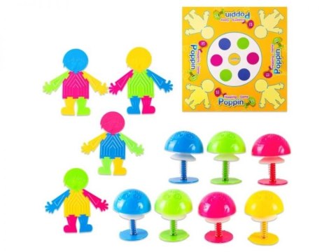 Zabawna Gra Rodzinna Stwórz Ludzika "Hopping Game Poppin"