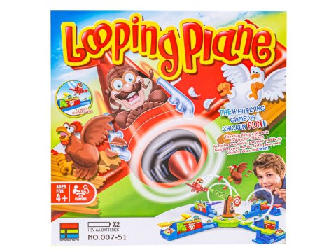 Zakręcona Gra Zręcznościowa "Looping Plane" Samolot, Kurczaki