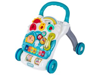 Edukacyjny Chodzik Dla Dzieci, Jeździk Muzyczny, Pchacz Niebieski Przecena 1