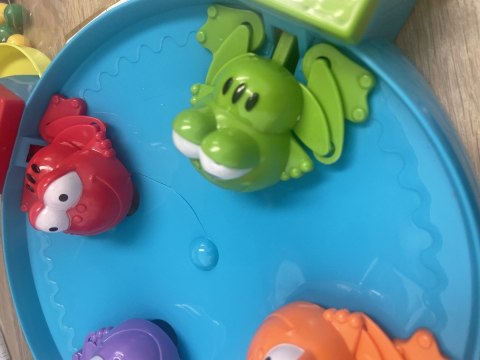 Gra Planszowa Karmienie Żabek, Głodne Żabki Jak Hipcie Feeding Froggies Przecena 2
