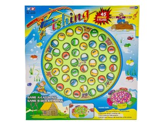 Gra Rodzinna - Wędkowanie, Łowienie Ryb - 5 Wędek, 45 Rybek Przecena 2