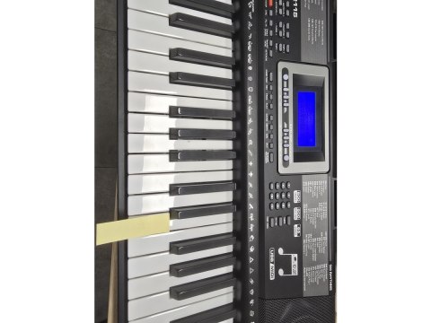 Keyboard Mk-2115 Organy, 61 Klawiszy, Zasilacz, Podświetlane Klawisze Przecena 3