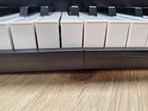 Keyboard Organy 61 Klawiszy Zasilacz Mikrofon Mk-2106 Przecena 6