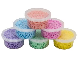 Koraliki Do Prasowania 3000szt, Prasowanki, Do Prasowanek, 6 Kolorów, Zapas - Pastelowe Kolory Mix Przecena 1