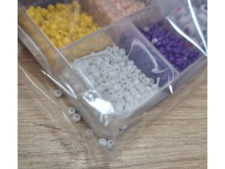 Koraliki Zestaw Do Tworzenia Robienia Bransoletek, Biżuterii, Naszyjników Przecena 1