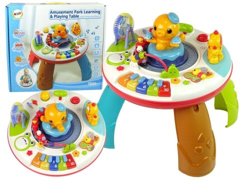 Multifunkcyjny Edukacyjny Muzyczny Stolik Dla Dzieci Ośmiornica Pianinko Ciuchcia