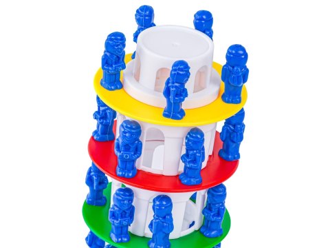 Rodzinna Gra Zręcznościowa Chwiejna Wieża "Wobbly Tower" Ruchoma, Krzywa Wieża