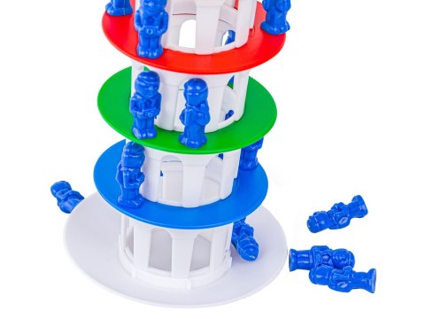 Rodzinna Gra Zręcznościowa Chwiejna Wieża "Wobbly Tower" Ruchoma, Krzywa Wieża