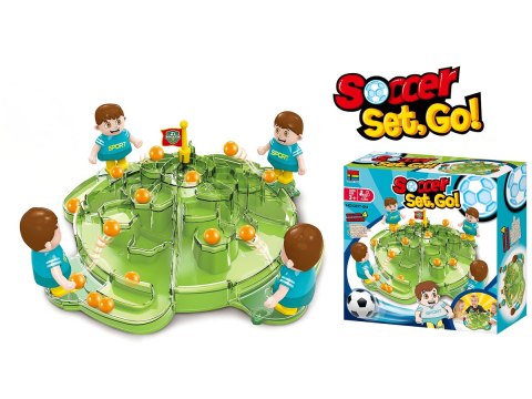 Rodzinna Gra Zręcznościowa, Planszowa Piłka Nożna "Soccer Set, Go! Mini Piłkarzyki