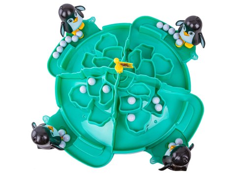 Rodzinna Gra Zręcznościowa, Planszowa Pingwinkowe Piłkarzyki, Piłka Nożna "Penguins, Set, Go!"