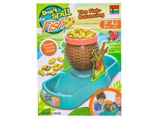 Zabawna Gra Zręcznościowa Kosz Rybek Balansujące Rybki Koszyk Don't Spill The Fish