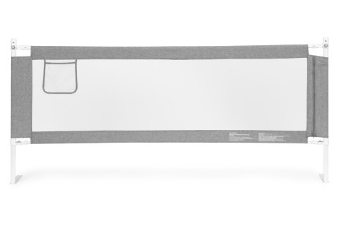 Barierka ochronna na łóżko 200 cm osłona zabezpieczenie dla dzieci ECOTOYS