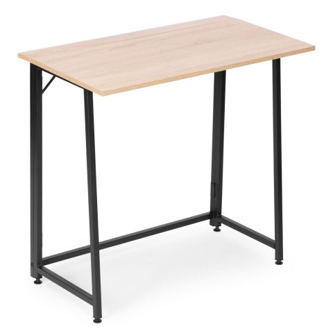 Biurko komputerowe składane 80x45 cm stolik pod laptopa loft ModernHome