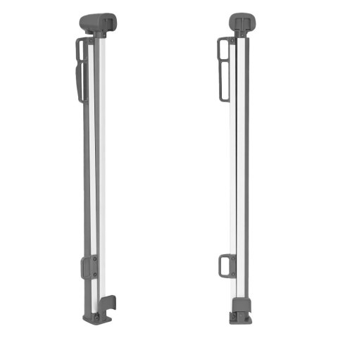 Bramka barierka roleta 160 cm ochronna zabezpieczająca na schody i drzwi szara ECOTOYS