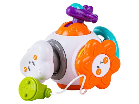 Kostka Sensoryczna Edukacyjna Interaktywna Zabawka Stacja Kosmiczna Rakieta