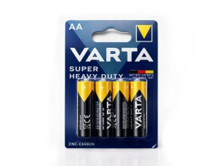 Bateria Cynkowo-węglowa VARTA 1,5V R6 AA - Blister 4 Sztuki